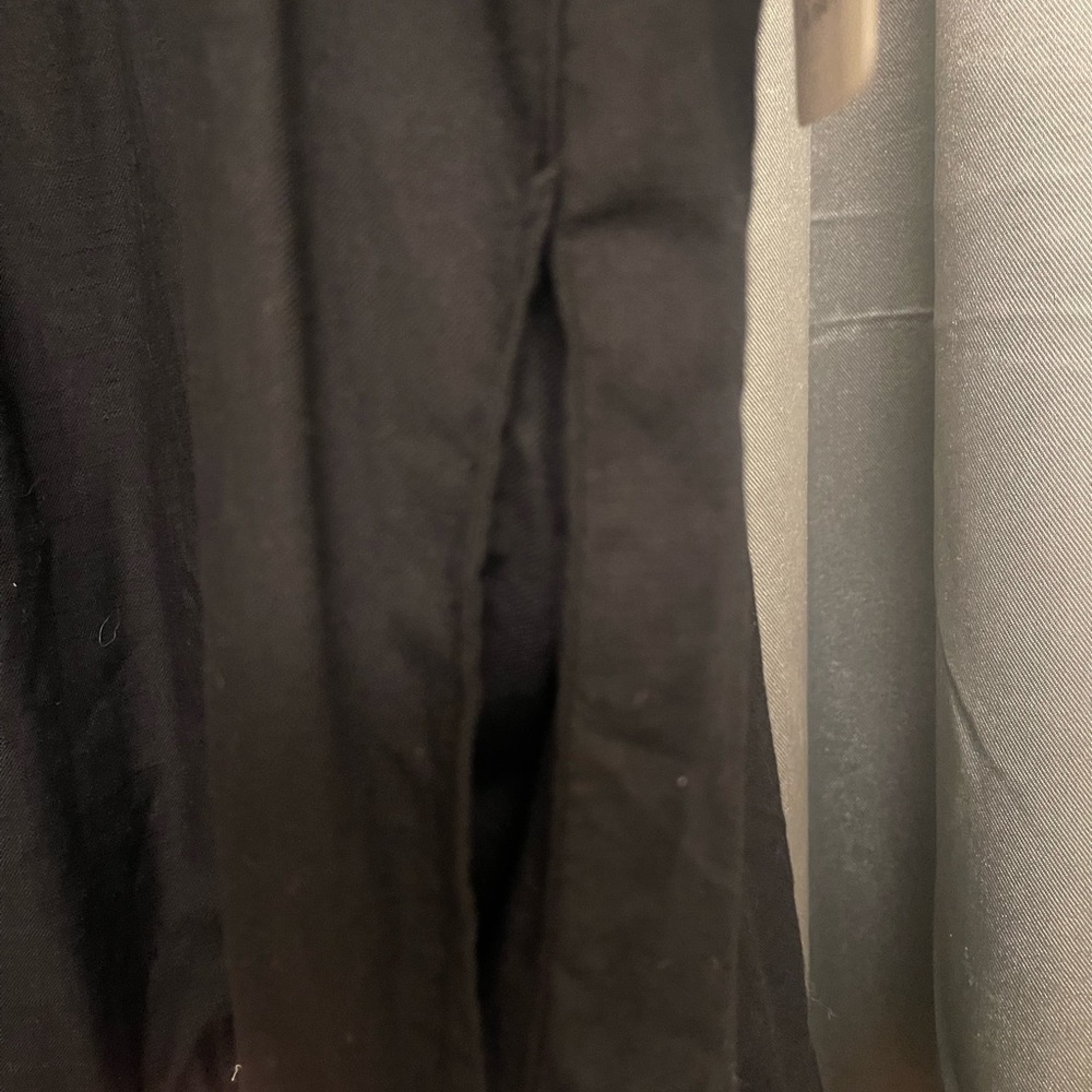 A.N.A a new approach, black tiered smock dress light weight. JCPenny plus size - Picture 5 of 8
